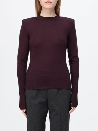 Pinko Slim Fit Pure Wool Long-Sleeved Crewneck Jumper
