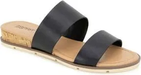 Esprit Dansel Wedge Slide Sandal in Black at Nordstrom Rack, Size 6.5