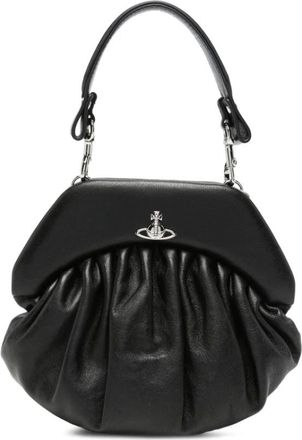 Vivienne Westwood Dames, Tassen, Zwart, Maat: ONE Size Leer