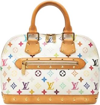 Louis Vuitton Pre-owned Alma PM Handtas - Dames - Vintage Handtas - Veelkleurig - ONE Size - Leer - Vintage