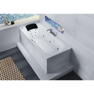 Riho Ba&ntilde;era Rectangular Riho Linares, Versi&oacute;n Derecha, Con Sistema