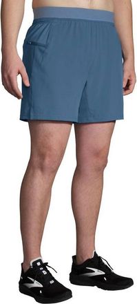 Brooks Sherpa 7 2-In-1 Shorts In Dusk Dawn