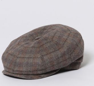 Borsalino Coppola Borsalino in lana check