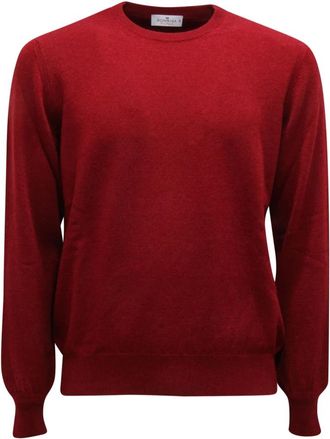 Sonrisa Truien & Vesten, Heren, Rood, L, Kasjmier, Maglione Cashmere Trui