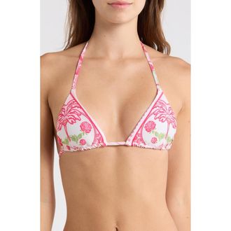 Maaji Balmy Reversible Bikini Top in Lt/Pastel Pink at Nordstrom Rack, Size Medium