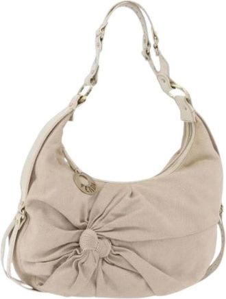 Fendi Pre-owned Shoulder Bags, female, Beige, Size: ONE SIZE Pre-owned Vintage Shoulder Bag