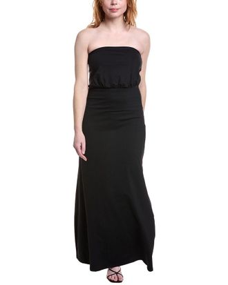 Susana Monaco Blouson Tube Maxi Dress