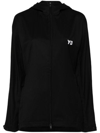 Yohji Yamamoto Jack met 3 strepen - Zwart