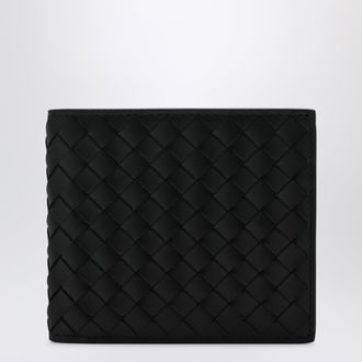 Bottega Veneta Black Intrecciato wallet