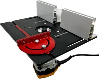 OEM Placa De Repuesto Para Encimera De Doble Uso Para M&aacute;quina De Gong Grande Y M&aacute;quina Cortadora Peque&ntilde;a, Juego Negro De 3 Piezas, Regla De Empuje Roja