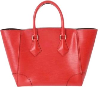 Louis Vuitton Pre-owned Handbags, female, Red, Size: ONE SIZE Pre-owned Epi Tote Bag