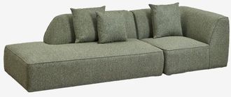 Sklum Sof&aacute; Modular Esquinero De 2 Piezas Con Div&aacute;n Izquierdo Tapizado Cardea Sklum