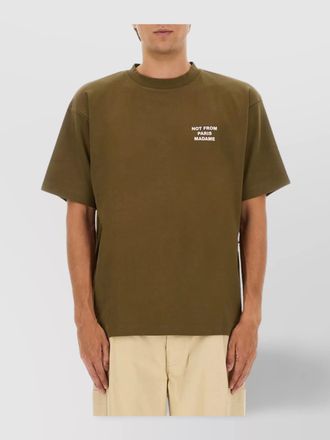 Dr&ocirc;le de Monsieur graphic print crew neck t-shirt