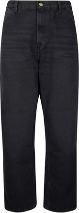 Carhartt Work in Progress Single Knee Pant - Heren - Regular Fit Jeans - Zwart - W31 L32 - Katoen - Jeans