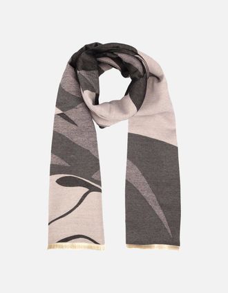 Elie Beaumont Womens Womens Scarf - Grey - Size: ONE size