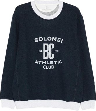 Brunello Cucinelli Graphic Print Sweatshirt