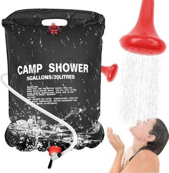 OEM Ducha Solar Port&aacute;til De 20 Litros Para Acampada Y Uso Al Aire Libre