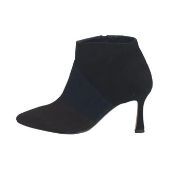L'Arianna 3-Colour Suede Ankle Boot - female - LARIANNA - Heeled Boots - Multicolor - 8 UK - Shoes