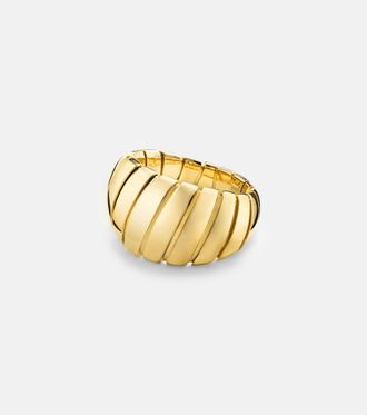 Bulgari Bvlgari Tubogas 18kt gold ring