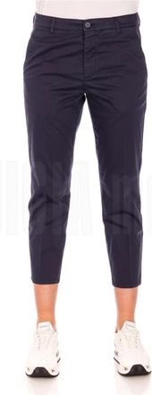 Dondup Rothka Broeken - Dames - Vrijetijds broeken - Blauw - W26 - Broeken