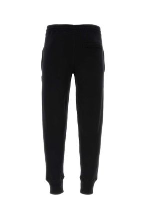 Dolce & Gabbana Mens Black Wool Blend Joggers Nero Pantaloni