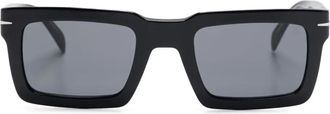 Eyewear by David Beckham Occhiali da sole rettangolari - Nero