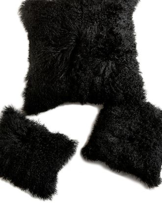 Belle Epoque Mongolian Decorative Pillow