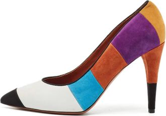 Missoni Pumps a punta con design color-block - Bianco