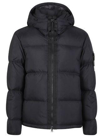 Stone Island RDS Quilted Adjustable Hood Down Jacket