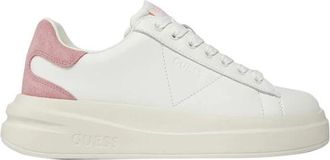 Guess Witte Casual Sneakers - Dames - Sneakers - Wit - 36 EU - Leer - Schoenen