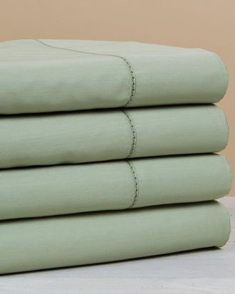 Elite 400 Thread Count Cotton Hemstitch Sheet Set