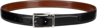 Cole Haan Reversible Leather Belt in Black/British Tan at Nordstrom, Size 32