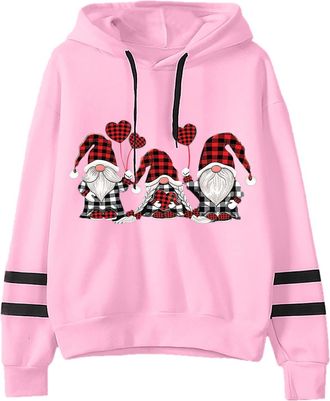 Generic Christmas Hoodies For Women Christmas Sweatshirt For Women Ladies Fashion Hoodies Sweaters Sweatshirt Loose Funny Xmas Jumpers Long Sleeve Crewneck Sh