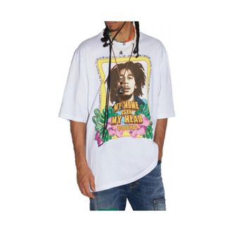 Dsquared2 Uomo, Top, Bianco, M, new