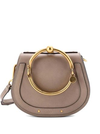 Chloé Nile Leather Small crossbody bag - Grigio