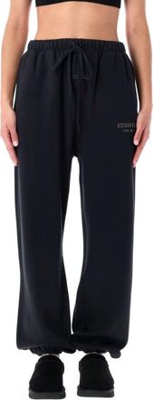 Fear of God Black Track Pants With Relaxed Fit