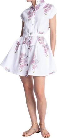 Karina Grimaldi Womens Zelie Print Mini Dress In Multi Floral