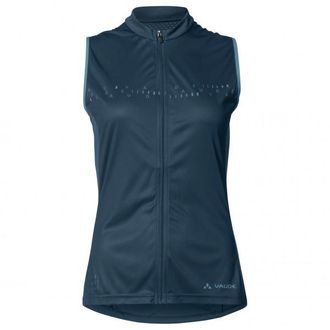 Vaude Posta Full Zip Tricot SL Velo Singlet f&uuml;r Damen | blau
