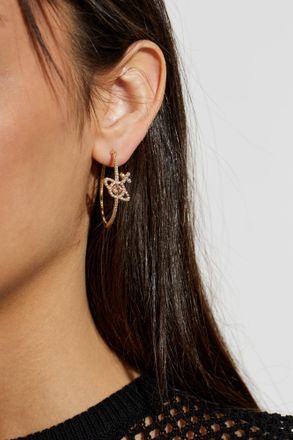 Vivienne Westwood Olympia Earrings, Womens, Gold