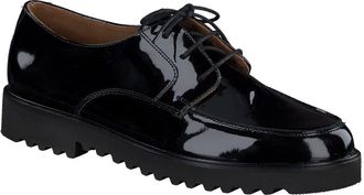 Paul Green Audra Lug Sole Derby in Black Soft Patent at Nordstrom, Size 10.5Us