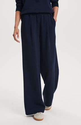 Varley The Extra Wide Leg 29.5-Inch Pants in Navy at Nordstrom, Size Xx-Small