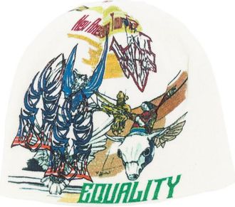 Who Decides War by Ev Bravado Americana Graphic Beanie Hat