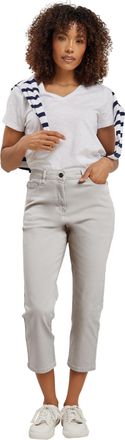 M&Co Womens Light Cropped Jeans - Womens Grey