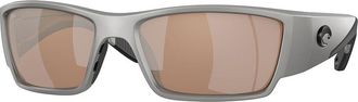 Costa 6S9109 Corbina Pro Polarized 910908 Mens Sunglasses Silver Size 61