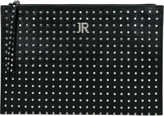 John Richmond Tassen, Heren, Zwart, ONE Size, Clutches