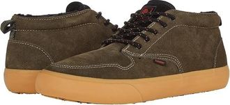 Element Preston 2 Sneaker Mens Army Gum Leather Comfort Casual Shoes JOBB1040
