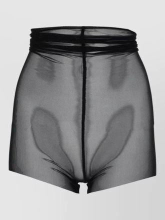 Rick Owens high-rise short shorts