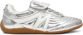 Steve Madden Womens Freekick E 751 Sneakers - Silver - Size UK 7