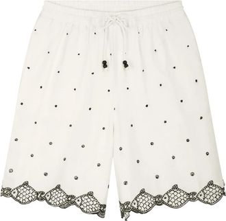 Fab By Fabienne Chapot Bohdi Shorts - Dames - Bermuda - Wit - XS - Katoen - Korte Broeken