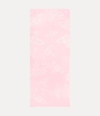 Vivienne Westwood Paris Orb Stole Paris Orb Pink Unisex